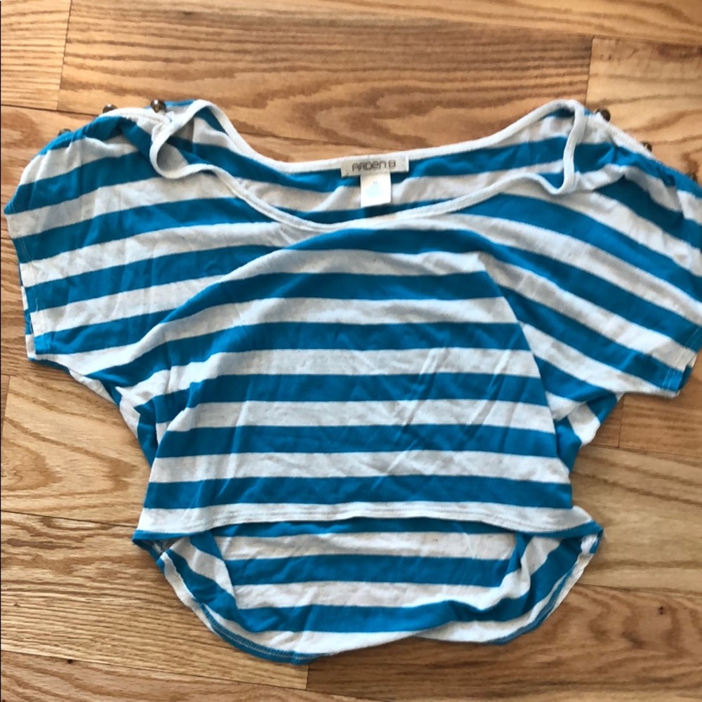 Arden b striped shirt